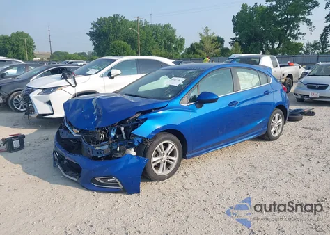 2018 Chevrolet Cruze Lt Auto z USA, uszkodzony, nr VIN 3G1BE6SM9JS597231
